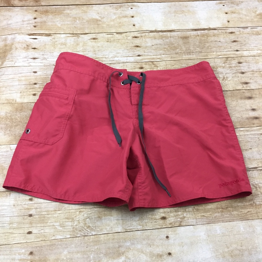 Patagonia red shorts 4